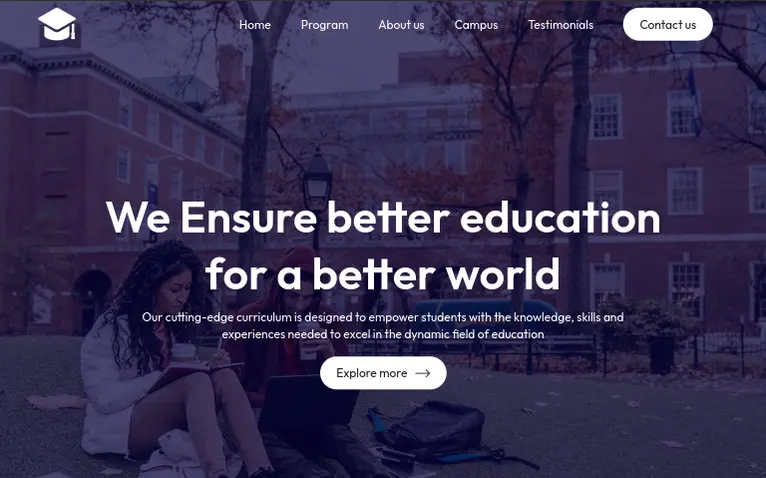 College Website